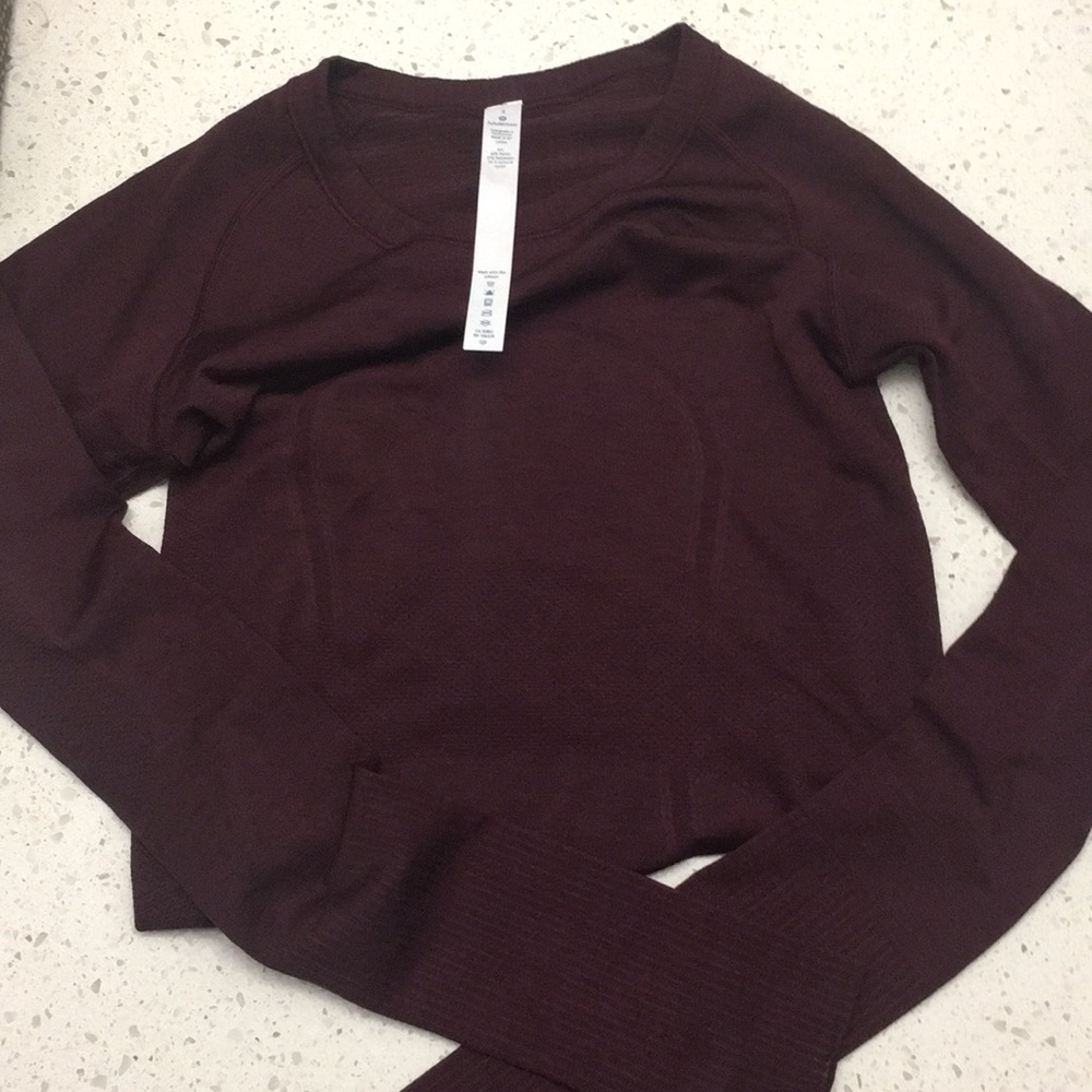 NWOT swiftly tech lululemon long sleeve size 04